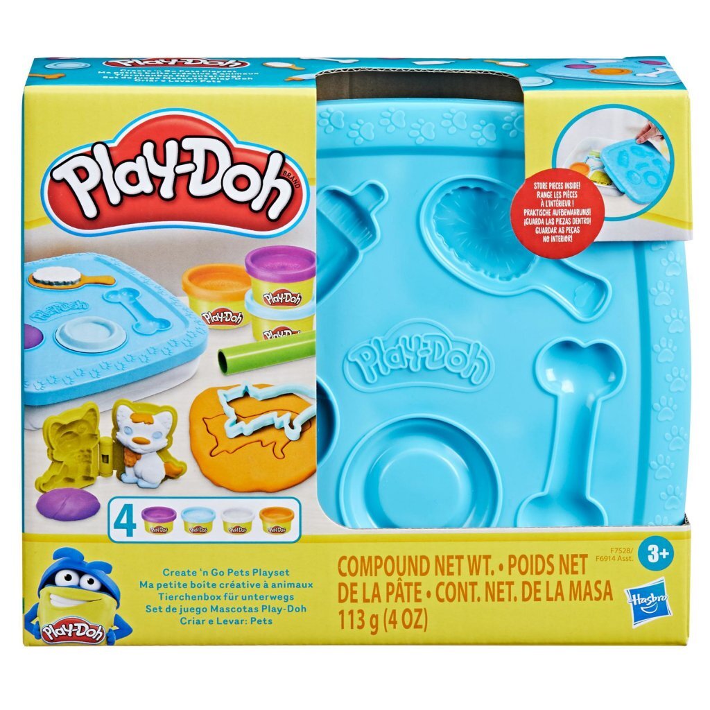 Play-Doh Crea and Go SpeelSet Assorti
