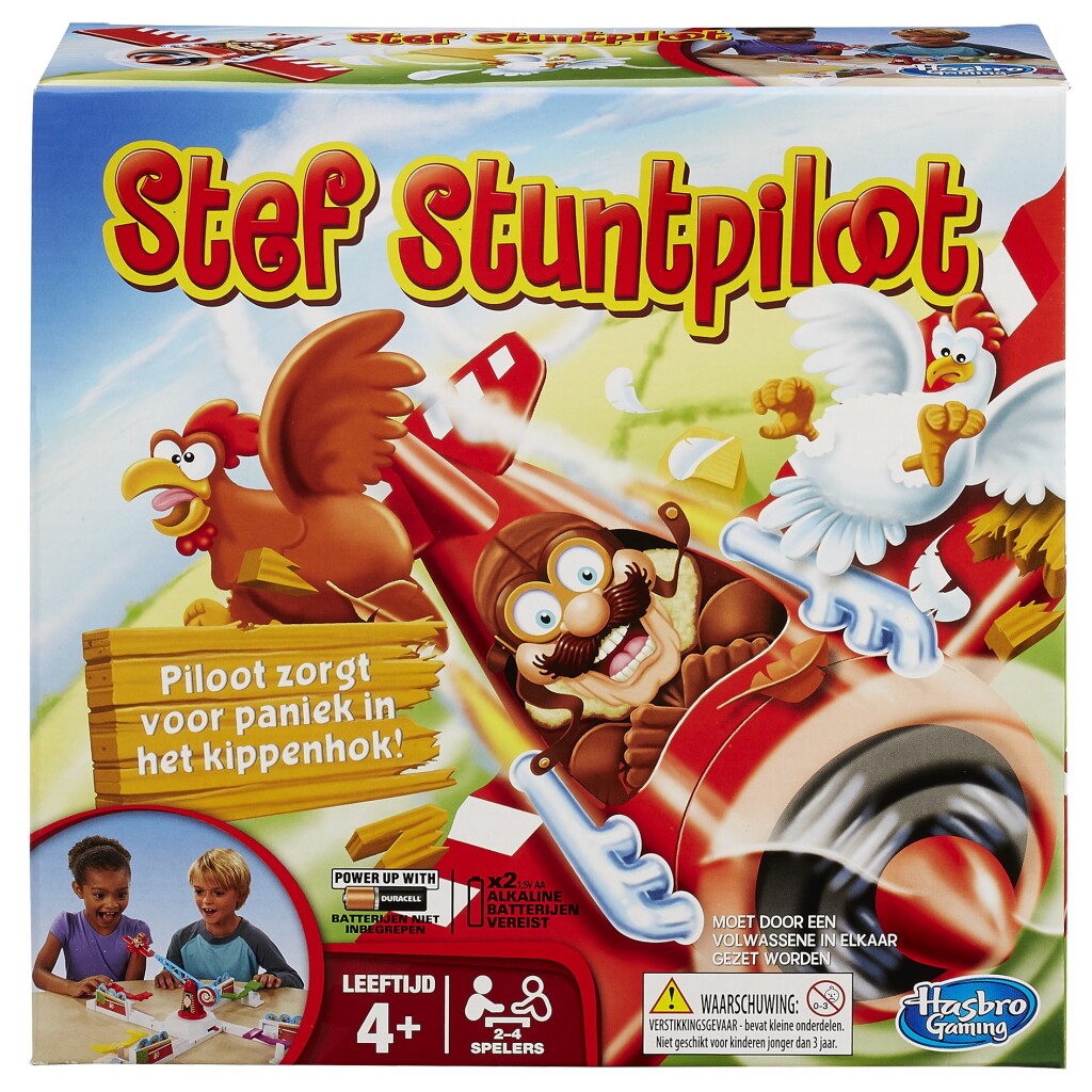 Hasbro gaming stef stuntpiloot