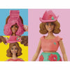 Fiori e frange di Barbie in play-doh