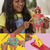Fiori e frange di Barbie in play-doh