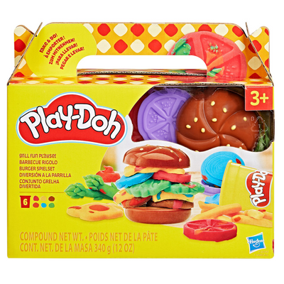 Divertimento alla griglia Play-Doh - 6 vasi di terracotta
