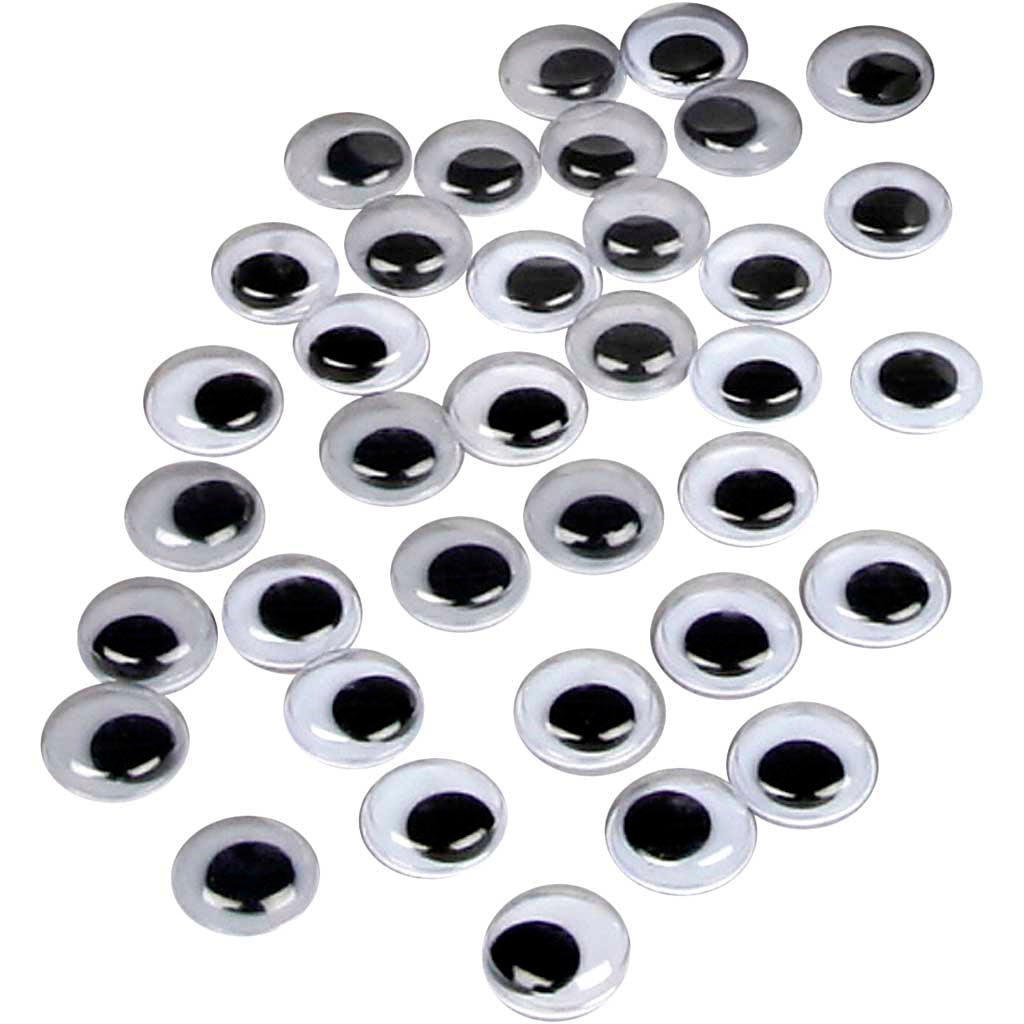 Creativ company ojos saltones, no autoadhesivos, d 10 mm, 1000 piezas 1 caja