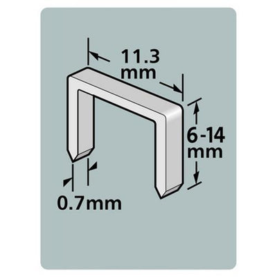 Graffe Dutack serie 53 10mm cnk 1000pz