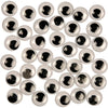 Creativ company ojos saltones, no autoadhesivos, d 12 mm, 30 piezas 1 caja