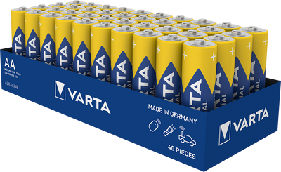 VARTA AA LR06 Penlite Alcaline Bulk 40 pezzi