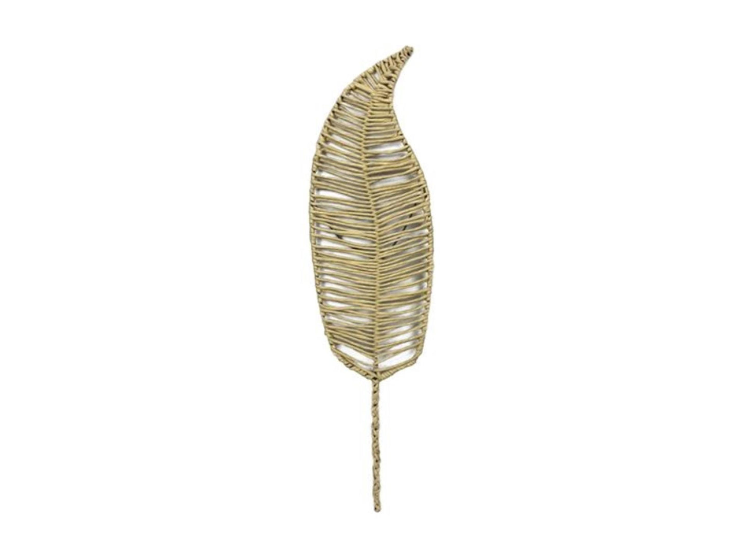 Dijk natural collections wandhanger bladvorm 27x1x118cm xl
