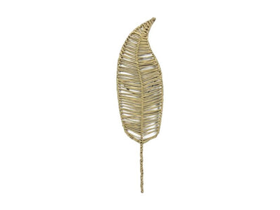 Dijk natural collections colgador de pared forma hoja 27x1x118cm xl