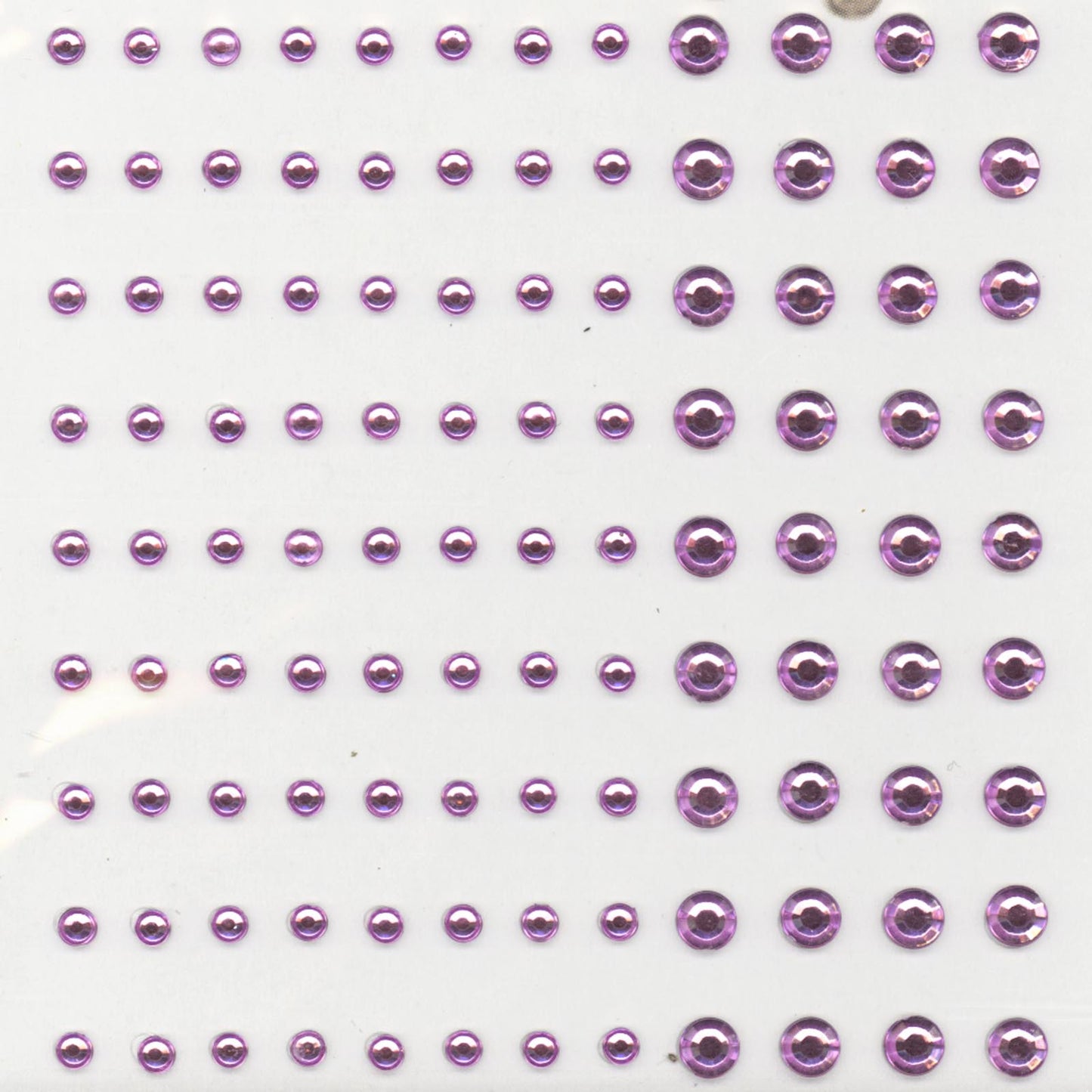 Vaessen creative • strass semi-autoadesivi 3+5mm 108pz rosa chiaro