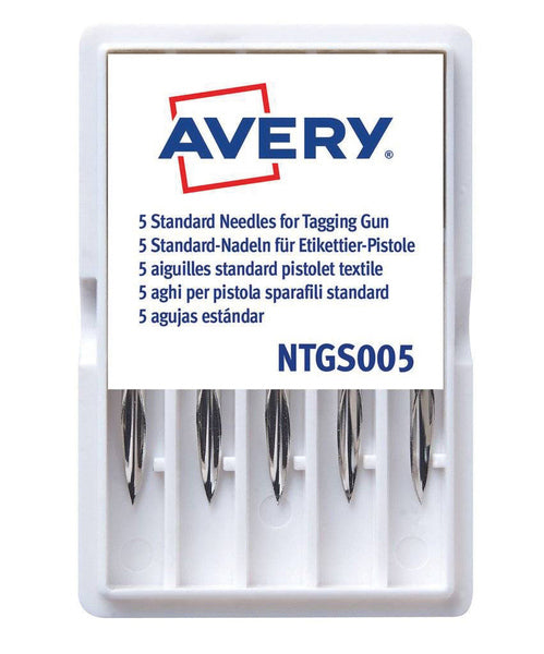 Avery Avery AV-NGS005 Agujas Arma textil 5 agujas para ridderspoortang