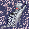 Carta+busta. gattino sakura. 16x16 cm