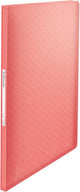 Esselte colour'breeze show album, ft a4, corallo 4 pezzi