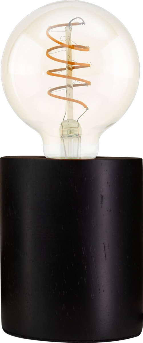 Eglo turialdo 1 tafellamp - e27 - 10 cm - zwart