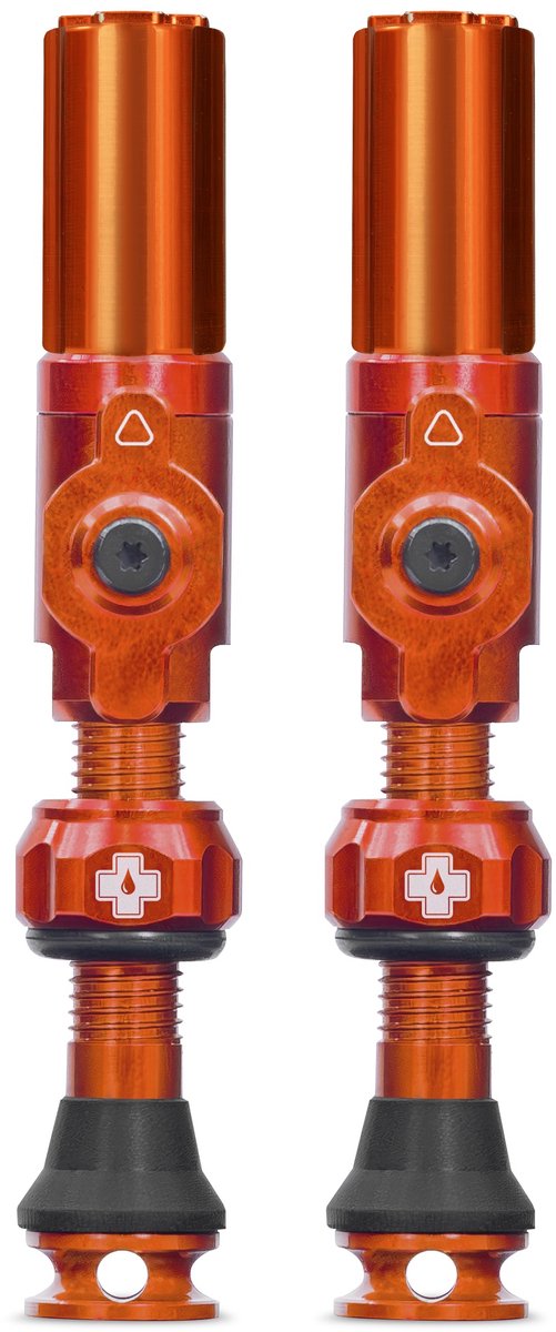 Muc-off tubeless valve set 60mm orange