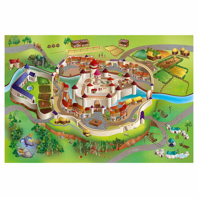 Achoka Play Dress Castle Middle Eds, 100x150cm