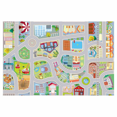 Speelmat City Roll sobre Junior 100 x 150 cm PVC