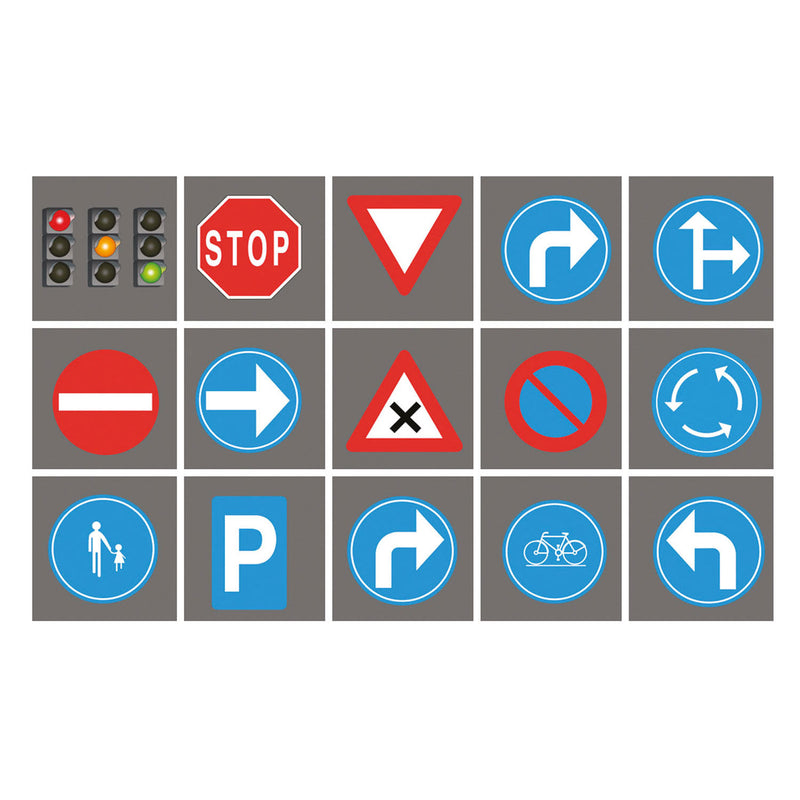 Achoka Road Signs Tear Play Dress, 15st.