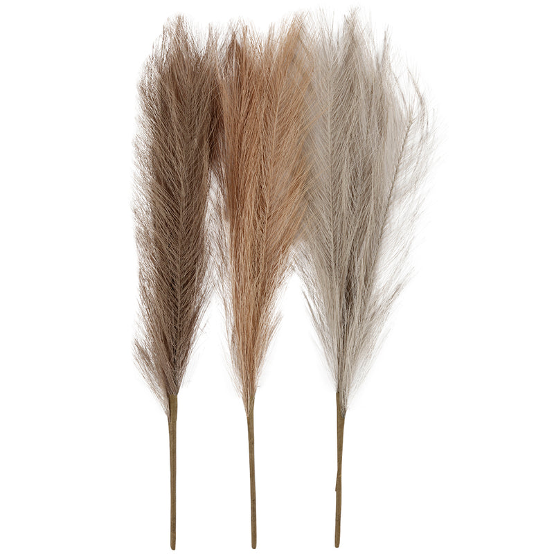 Creative Company Pampasgras Beige Brown Grey, 3st.
