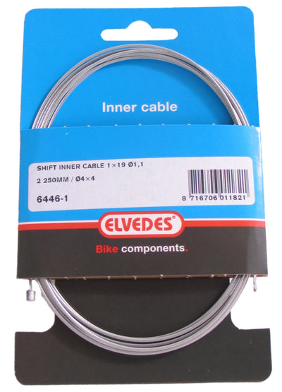Elvedes Schakel Binnenkabel 2250mm galvanizzato Ø1,1 mm N-nipple (sulla mappa)