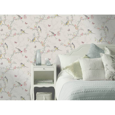 DUTCH WALLCOVERINGS DUTCH WALLCOVERINGS Behang Phoebe lila