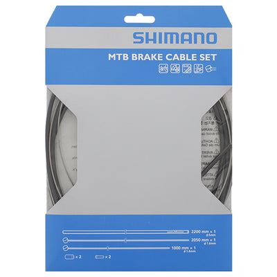 SHIMANO CABLE DE FRENO CABLE MTB Negro de acero inoxidable