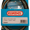 Kit de cable de freno de batería Elvedes 1000 mm de 1250 mm galvanizado - negro (en el mapa)