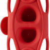 Colección de huesos Soporte del teléfono Buese Bike Bike 3 para accesorio de vástago rojo