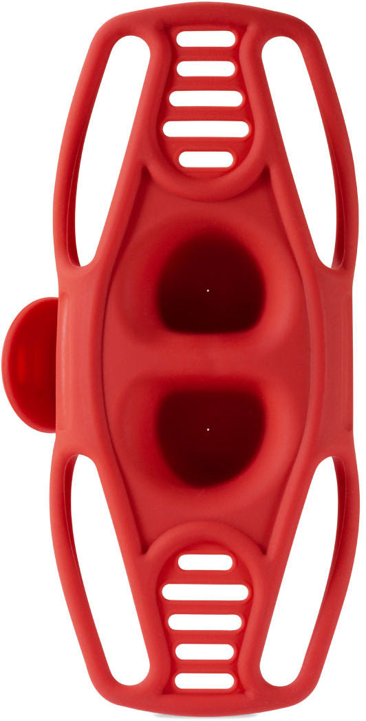 Colección de huesos Soporte del teléfono Buese Bike Bike 3 para accesorio de vástago rojo