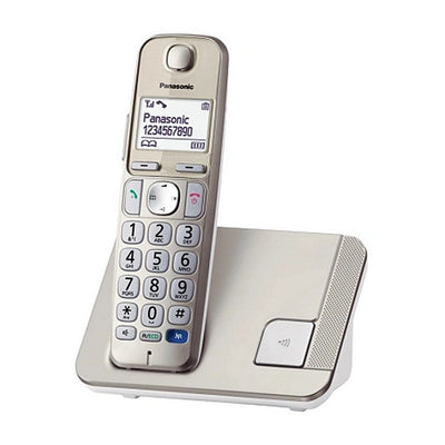 Panasonic KX-TGE210nln DECT Telefono bianco grigio