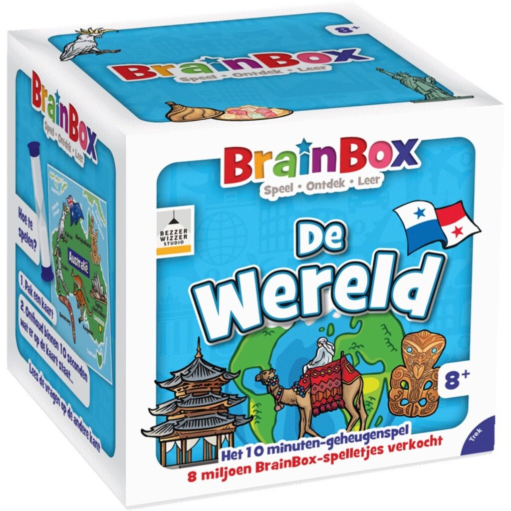 Juego de mesa Asmodee BrainBox The World