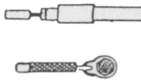 Cable de engranaje 3 velocidades Elvedes Sturmey Archer 6440XL