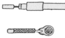 Cable de engranaje Sturmey Archer (6441)