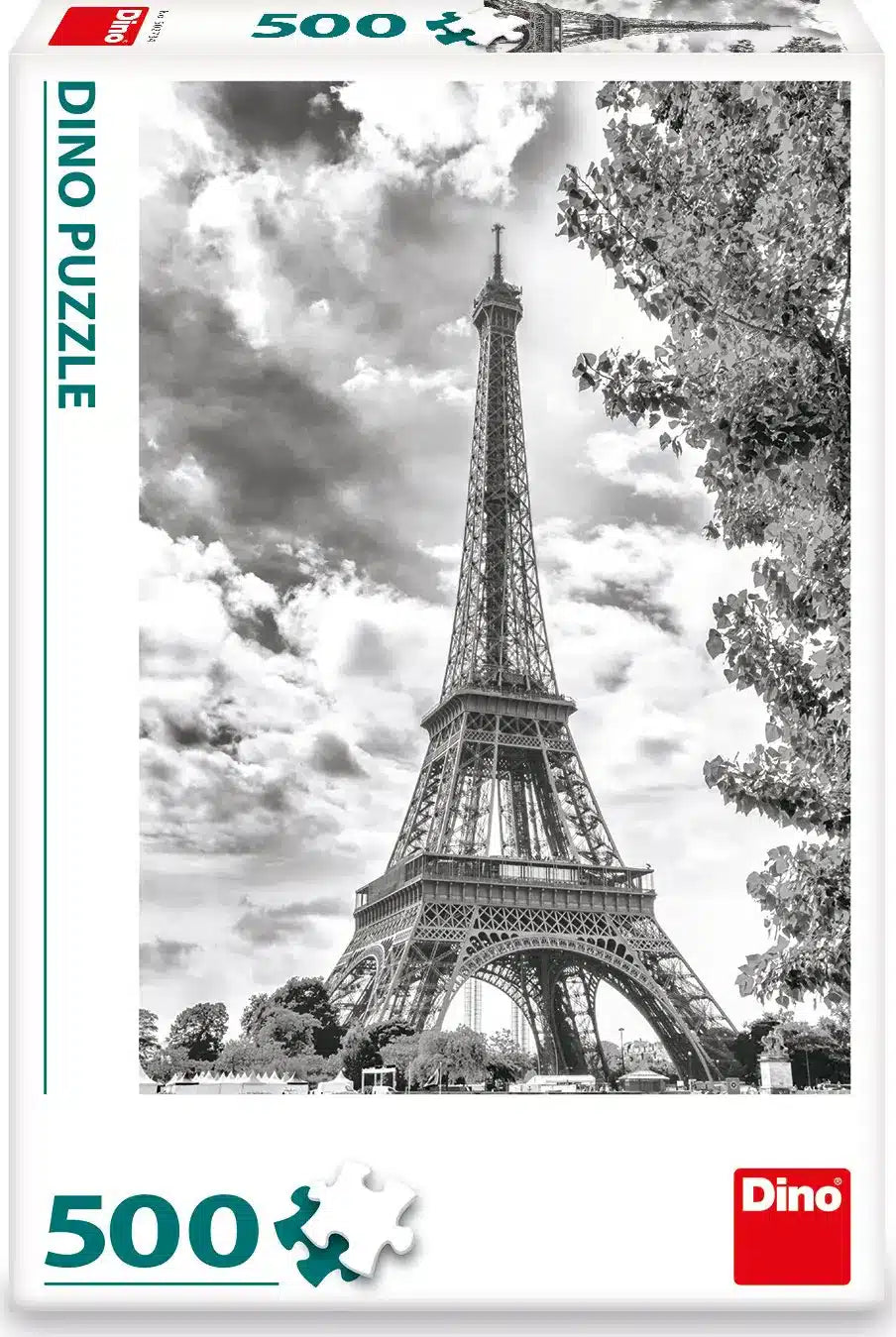 Dinotoys dino puzzle puzzle eiffel tower in bianco e nero Parigi- 500 pezzi