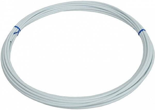 Cavo esterno freno 10 m x 4,9 mm bianco