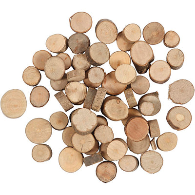 Creative Company Wooden disco 10-50 mm, 25 grammi