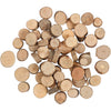 Creativ Company Wooden Disk 10-50 mm, 25 gramos