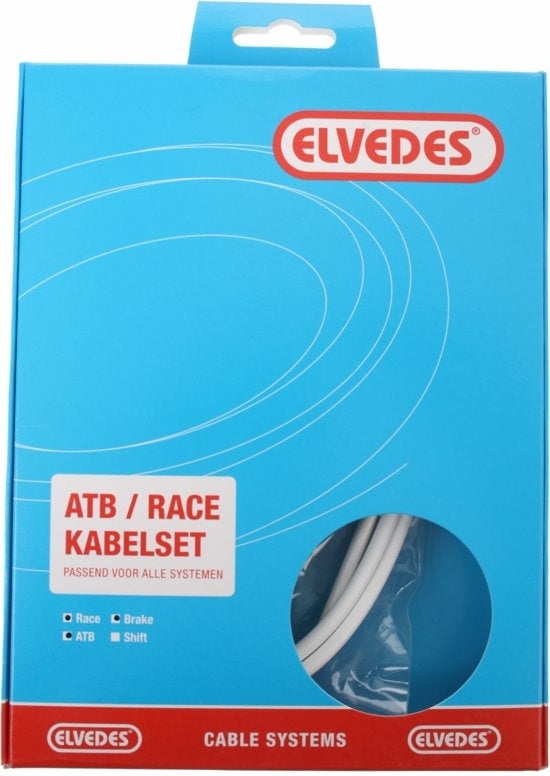 juego de cables de freno universal blanco 2015011