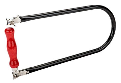 Sega da traforo Bahco con telaio e manico in legno