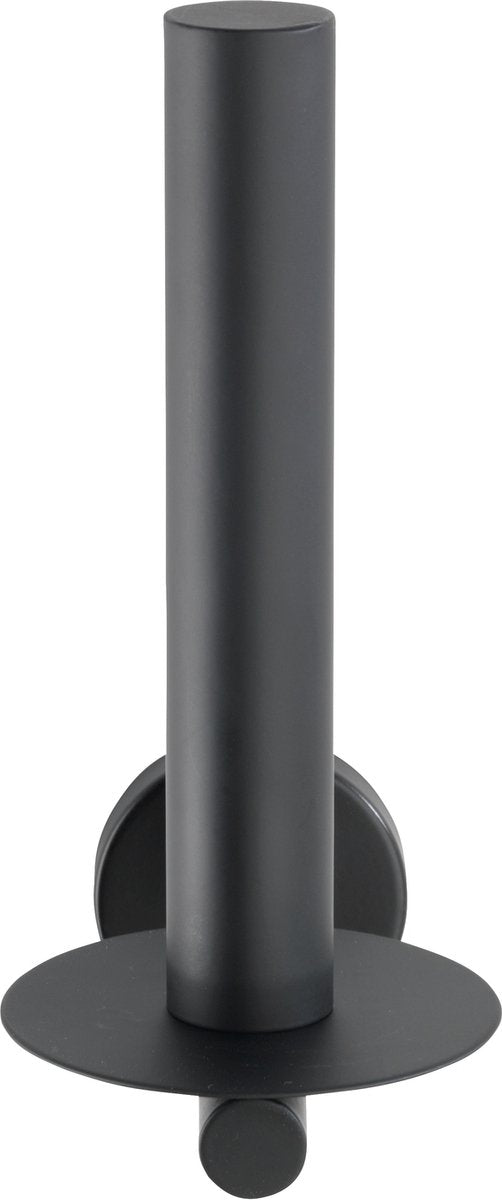 Portarotolo di ricambio Wenko Bosio acciaio inox nero opaco - portarotolo - portarotolo - portarotolo