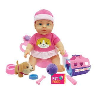 My Beautiful Dolls Room Pop 31cm Beber y Plas 11 Accesorios 2 surti