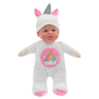My beautiful dollsroom muñeca suave 31 cm unicornio u osito 2 surtidos | 6 piezas
