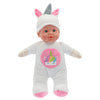 My beautiful dollsroom pop soft 31 cm unicorn of beer 2 assorti | 6 stuks