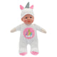 My beautiful dollsroom pop soft 31 cm unicorn of beer 2 assorti | 6 stuks