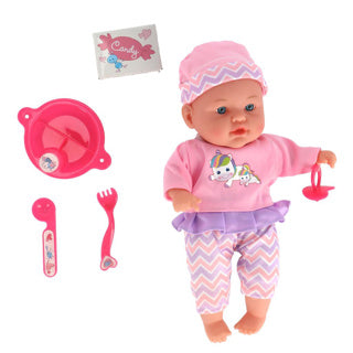 My beautiful dolls room pop 31 cm 4 geluiden + 5 accessoires my beautiful dollsroom | 2 stuks
