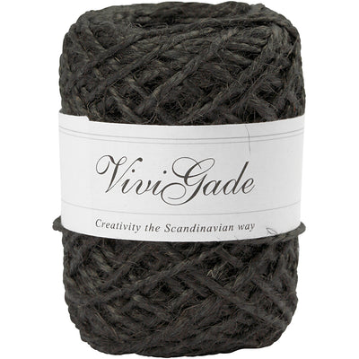 Canapa naturale Vivi gade, spessore 1-2 mm, nera, 30 m 1 rotolo