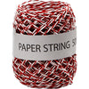 Cordoncino di carta Creative Company, spessore 1 mm, rosso bianco, 50 m 1 rotolo