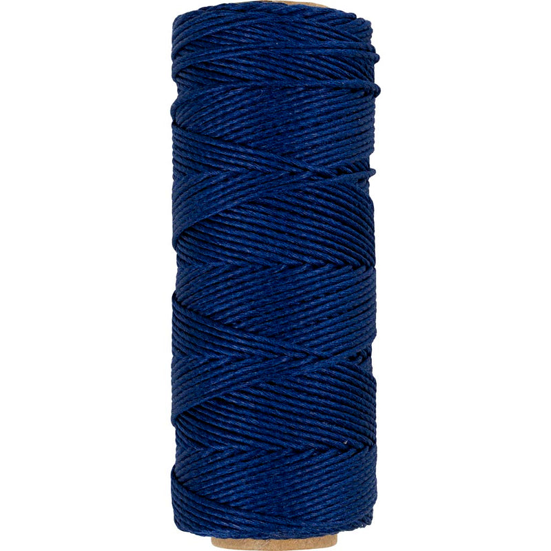 Creativ company cordón de bambú, grosor 1 mm, azul, 65 m 1 rollo