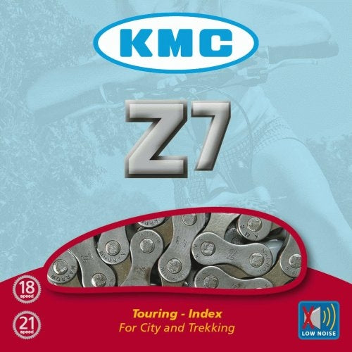 KMC Bicycle Chain Z7 - 6 7 Speed ​​- Grey - 114 Links