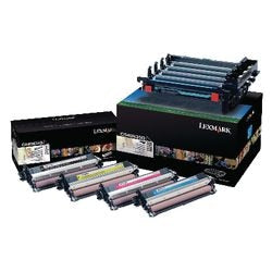 Unidad de imagen lexmark c540x74g negro y color