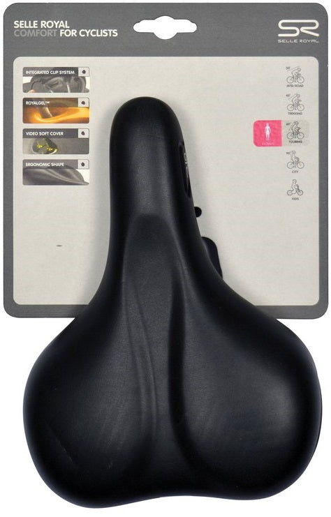 Saddle de bicicleta Selle Royal Rio Plus Women - Negro