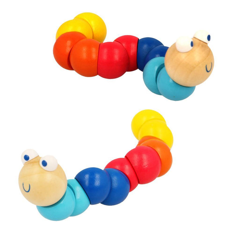 Woody de worm. fsc. 24 stuks. 2+